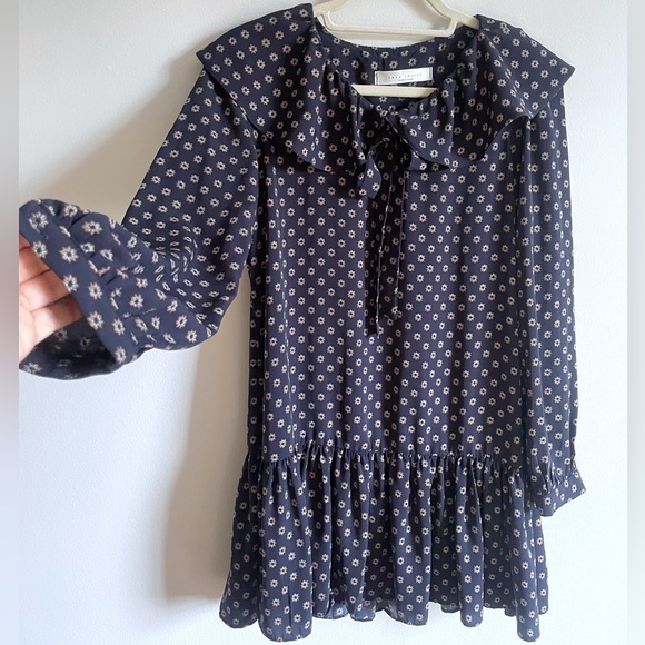 Dress by Jace Lauren Korea With Collar, Ruffles and Long Sleeves, Cosplay Anime - Picture 1 of 6